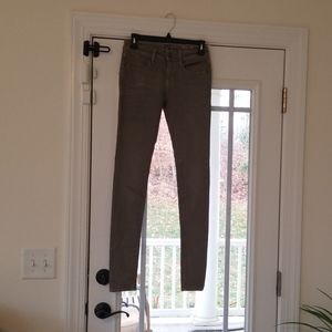Buckle Black Stretchy military jean color